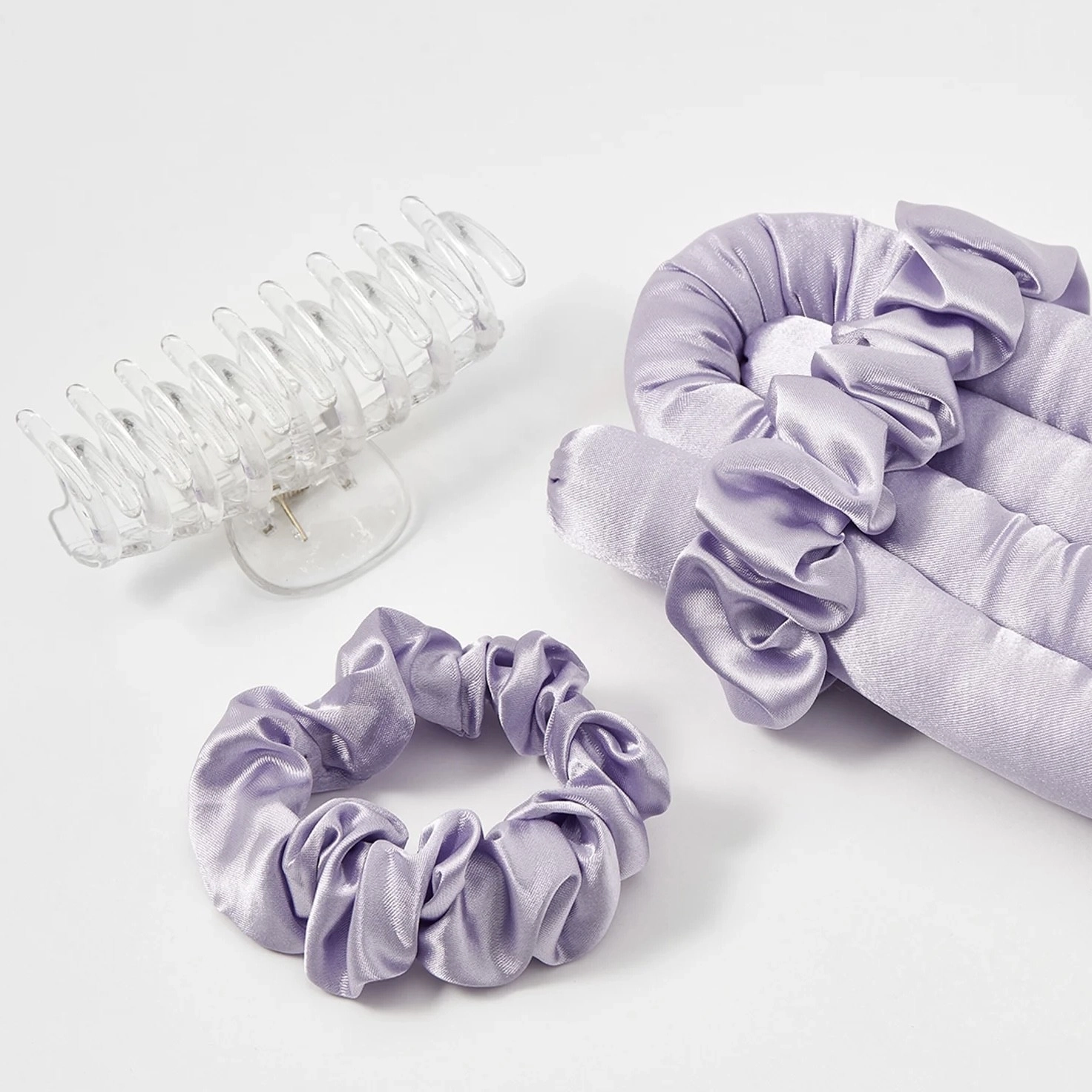 Мягкие бигуди "Комплект jillas classic лавандовый" по цене 1&nbsp;390 ₽ для волос От лопаток до пояса