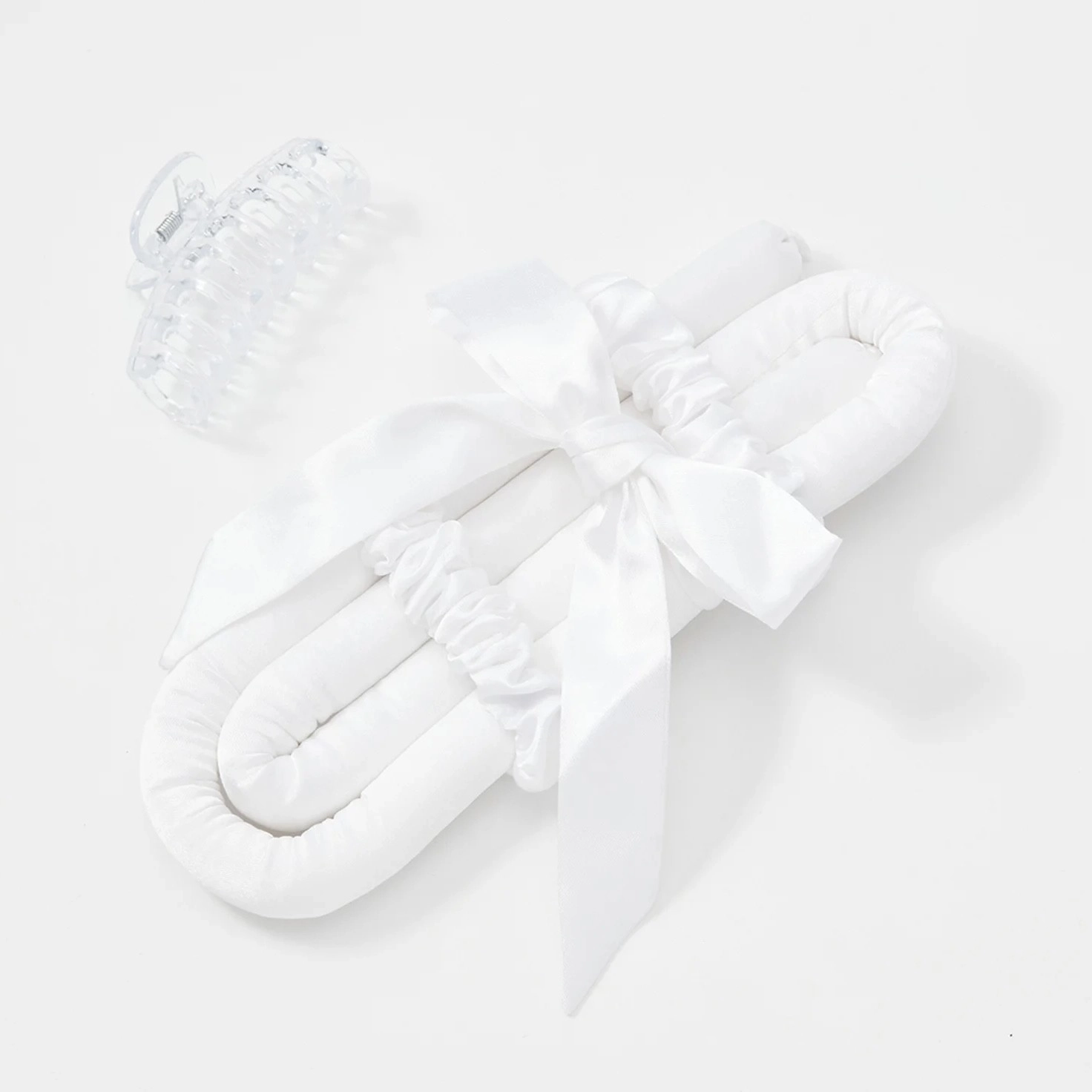 Мягкие бигуди "Комплект jillas mini elegant белый" по цене ₽1,590 для волос От плеч до пояса