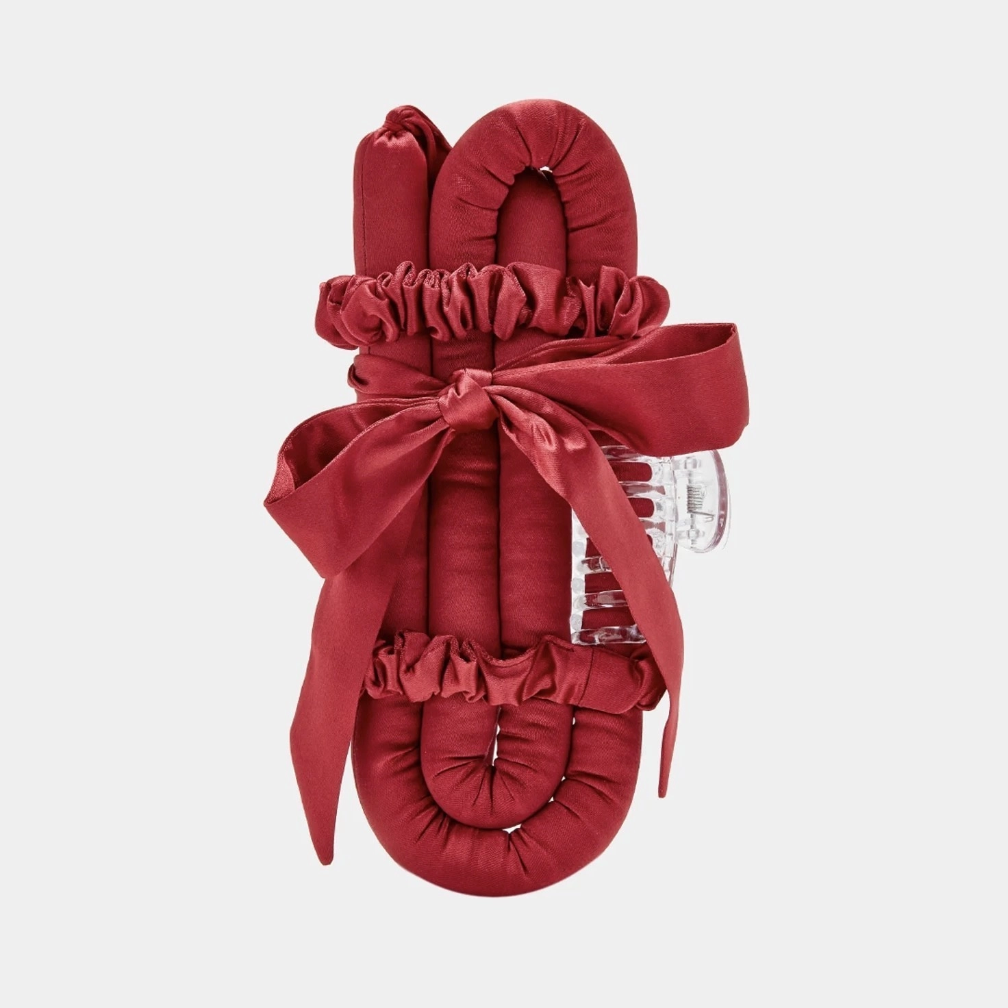 Мягкие бигуди "Комплект jillas mini elegant бордовый" по цене 1&nbsp;590 ₽ для волос От плеч до пояса