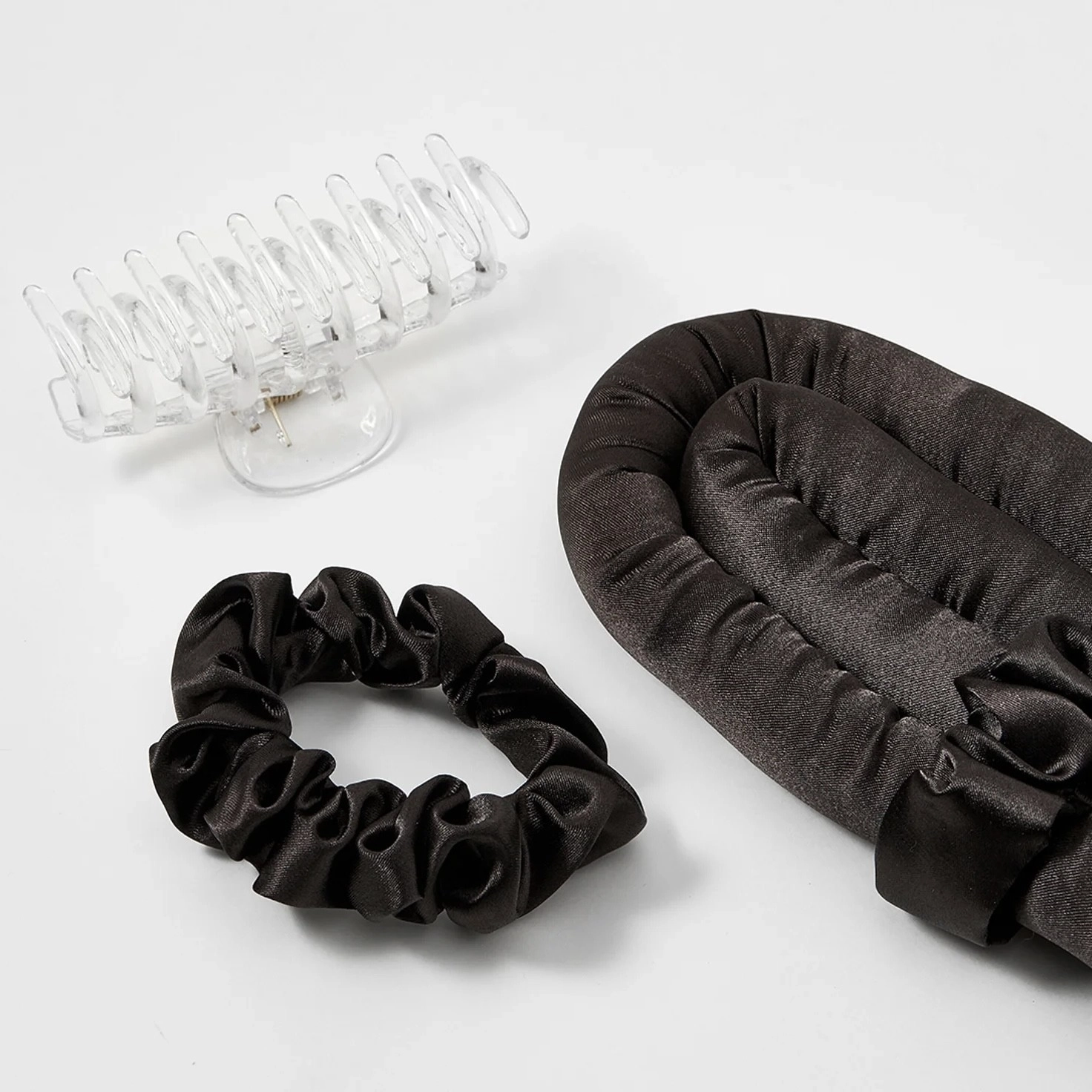 Мягкие бигуди "Комплект jillas classic черный" по цене 1&nbsp;390 ₽ для волос От лопаток до пояса