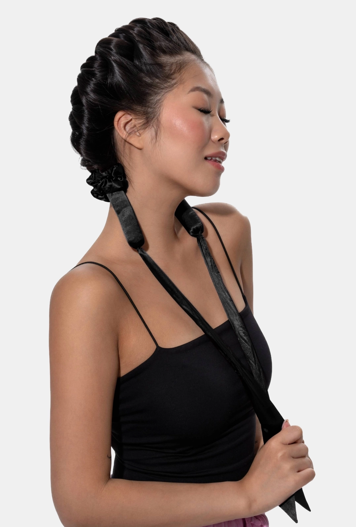 Мягкие бигуди "Комплект jillas classic elegant черный" по цене 1&nbsp;590 ₽ для волос От лопаток до пояса