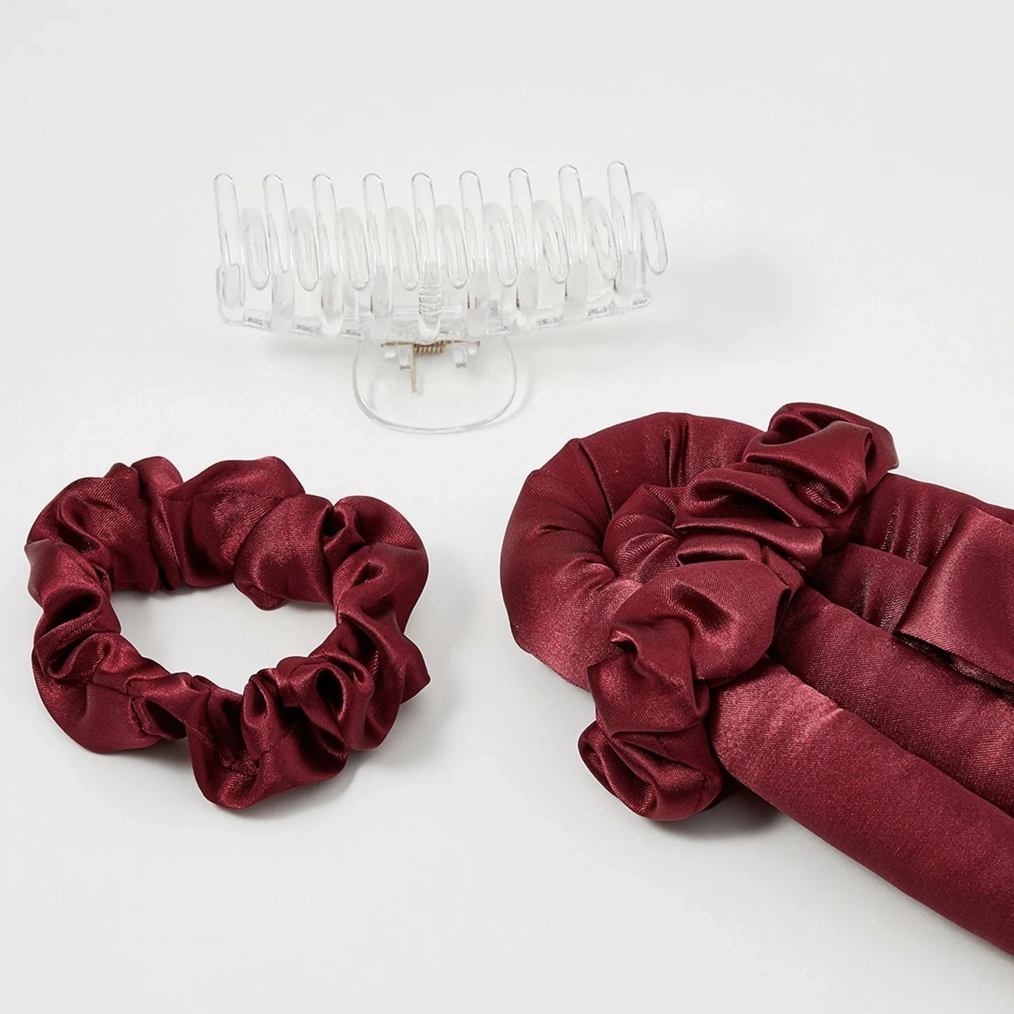 Мягкие бигуди "Комплект jillas classic elegant бордовый" по цене 1&nbsp;590 ₽ для волос От лопаток до пояса