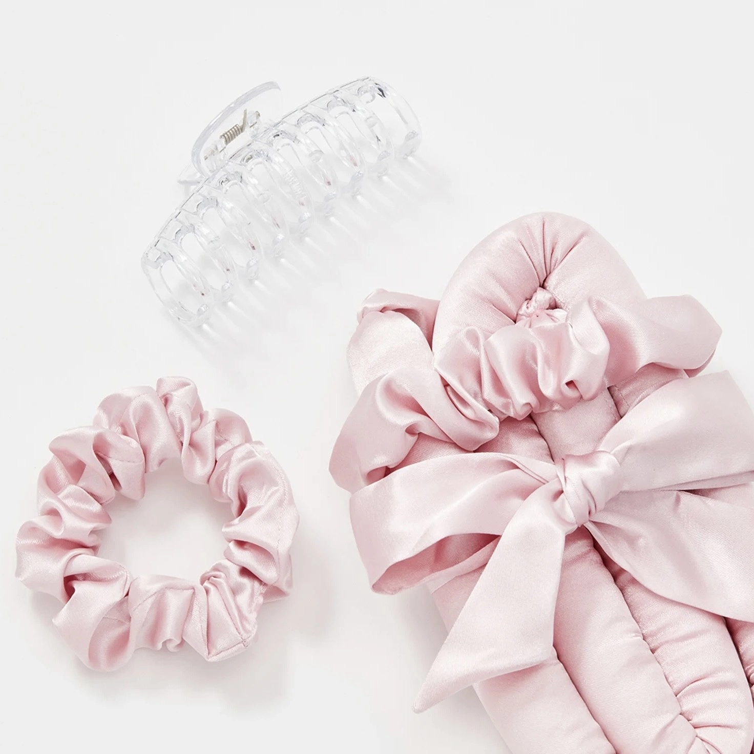 Мягкие бигуди "Комплект jillas classic elegant светло-розовый" по цене 1&nbsp;590 ₽ для волос От лопаток до пояса