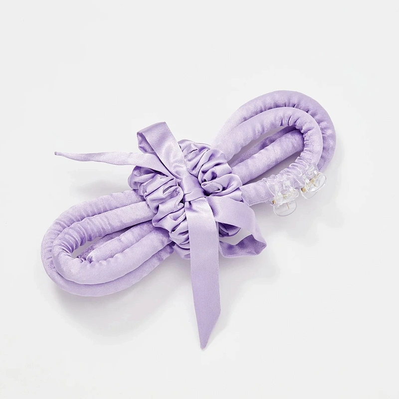 Мягкие бигуди из лебяжего пуха "Комплект jillas slim elegant лавандовый" по цене 1&nbsp;390 ₽, размеры 205х85х25, для волос От каре до пояса