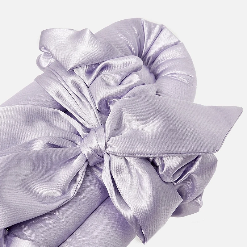 Мягкие бигуди из лебяжего пуха "Комплект jillas classic elegant лавандовый" по цене 1&nbsp;590 ₽, размеры 255х105х50, для волос От лопаток до пояса