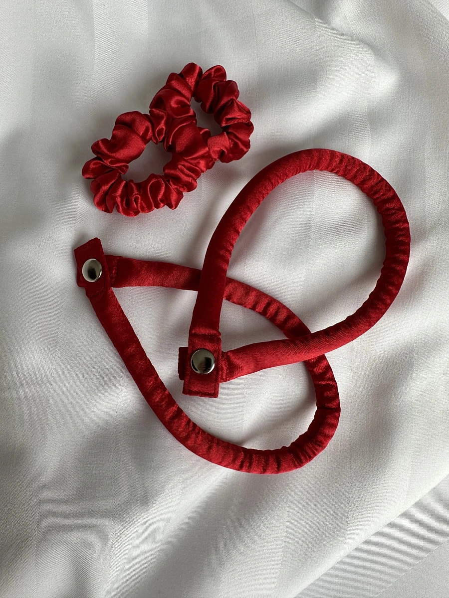 Мягкие бигуди "Комплект jillas slim compact 2.0, красный" по цене 1&nbsp;890 ₽ для волос От каре до пояса