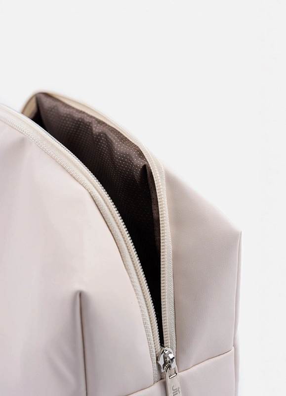 Косметичка jillas из искусственной кожи, L, бежевый по цене 1&nbsp;990 ₽, размеры 350х250х30