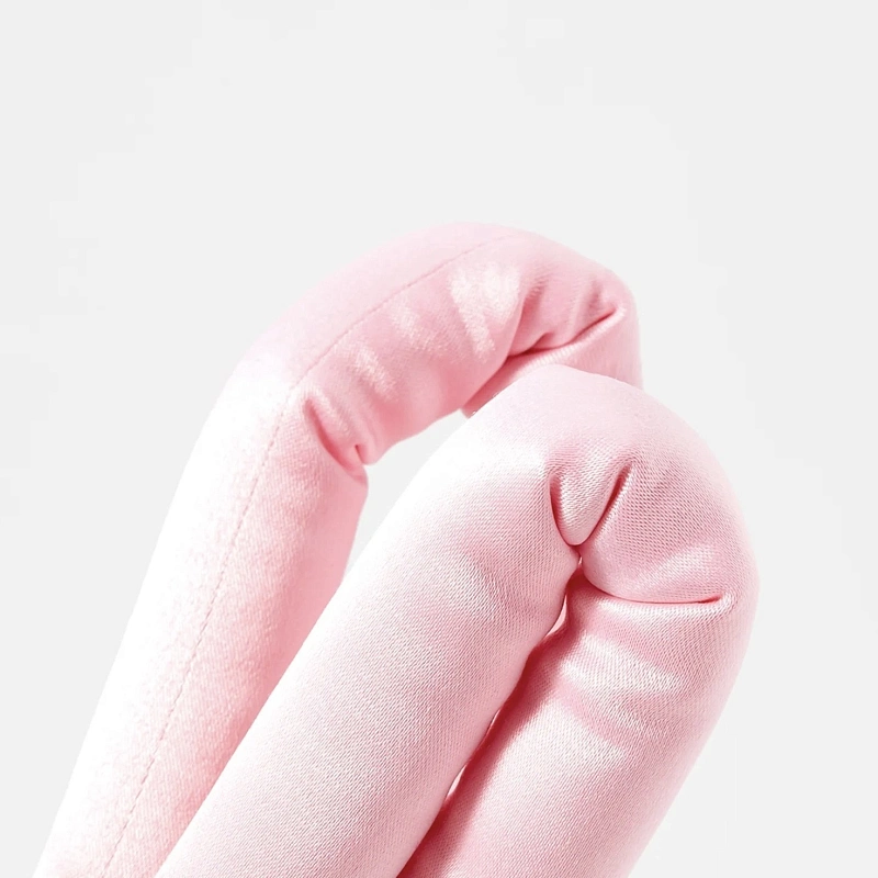 Мягкие бигуди из лебяжего пуха "Комплект jillas classic lite розовый" по цене 690 ₽, размеры 200х150х40, для волос От лопаток до пояса