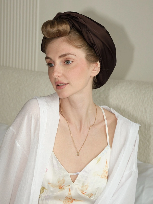 Аксессуар для фиксации бигуди jillas, коричневый