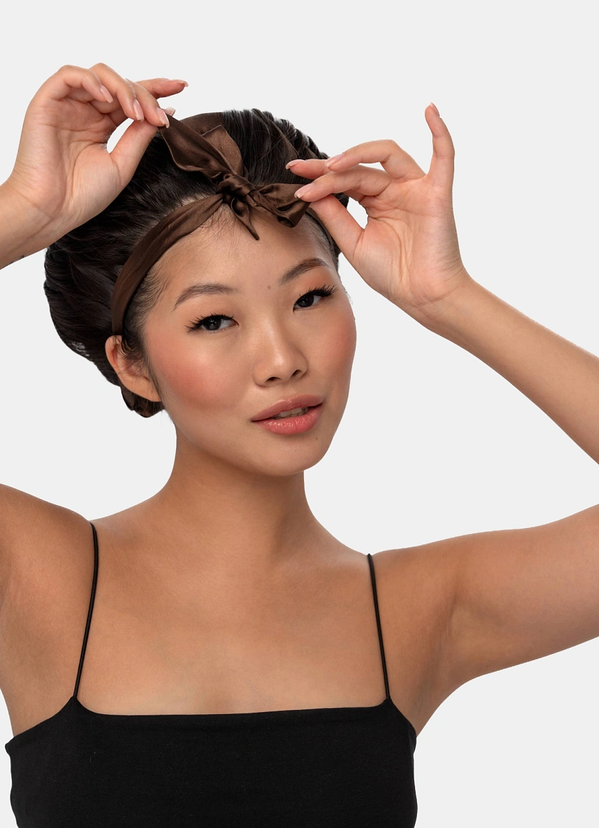 Мягкие бигуди "Комплект jillas classic elegant коричневый" по цене 1&nbsp;590 ₽ для волос От лопаток до пояса