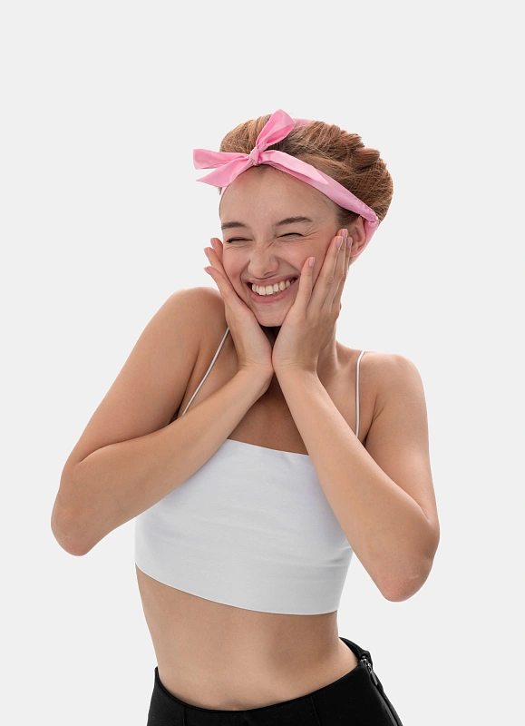 Мягкие бигуди из лебяжего пуха "Комплект jillas mini elegant розовый" по цене 1&nbsp;590 ₽, размеры 235х85х40, для волос От плеч до пояса