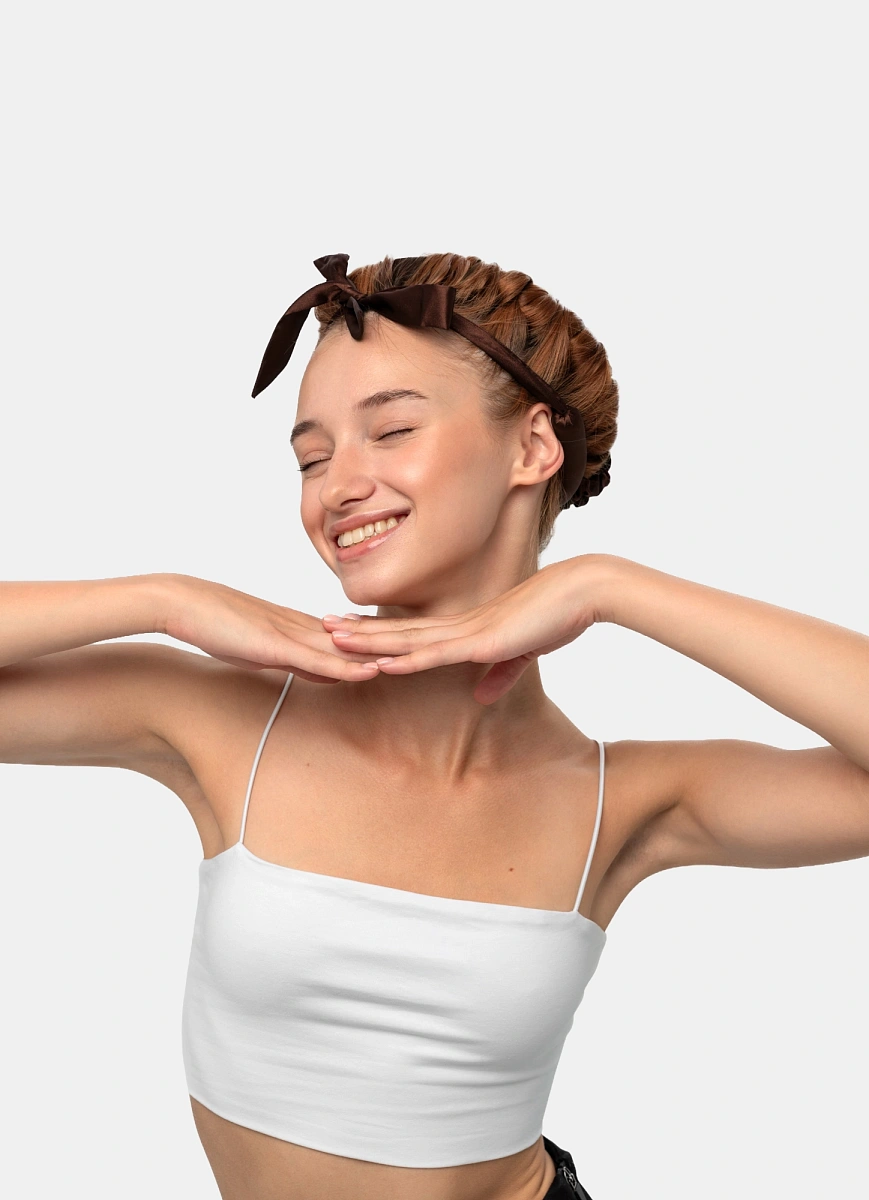 Мягкие бигуди "Комплект jillas mini elegant коричневый" по цене 1&nbsp;590 ₽ для волос От плеч до пояса