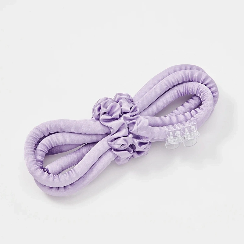 Мягкие бигуди из лебяжего пуха "Комплект jillas slim лавандовый" по цене ₽1,390, размеры 205х85х25, для волос От каре до пояса