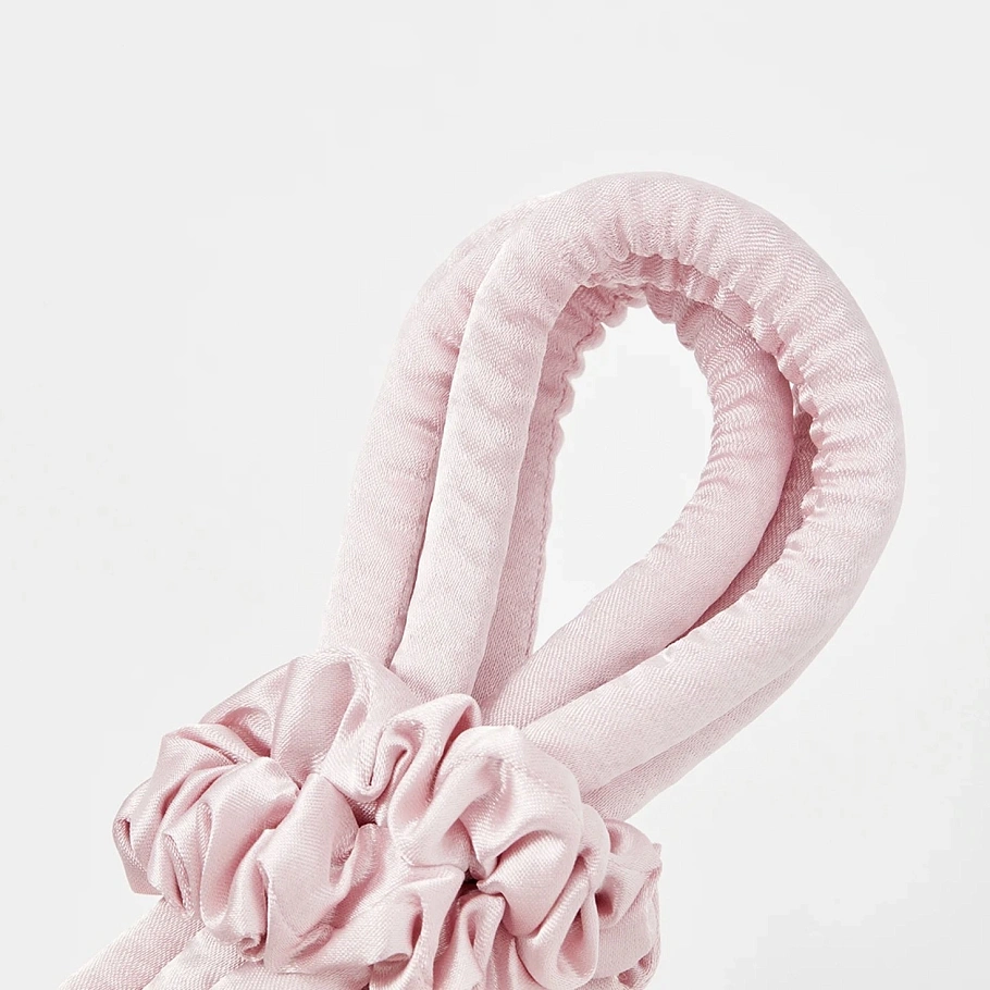 Мягкие бигуди "Комплект jillas slim светло-розовый" по цене 1&nbsp;390 ₽ для волос От каре до пояса