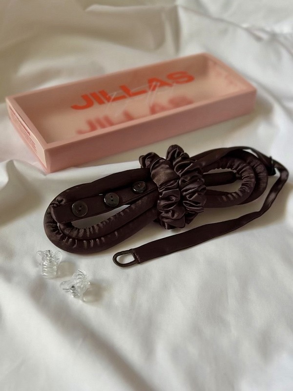 Комплект jillas slim elegant с пуговицами, коричневый