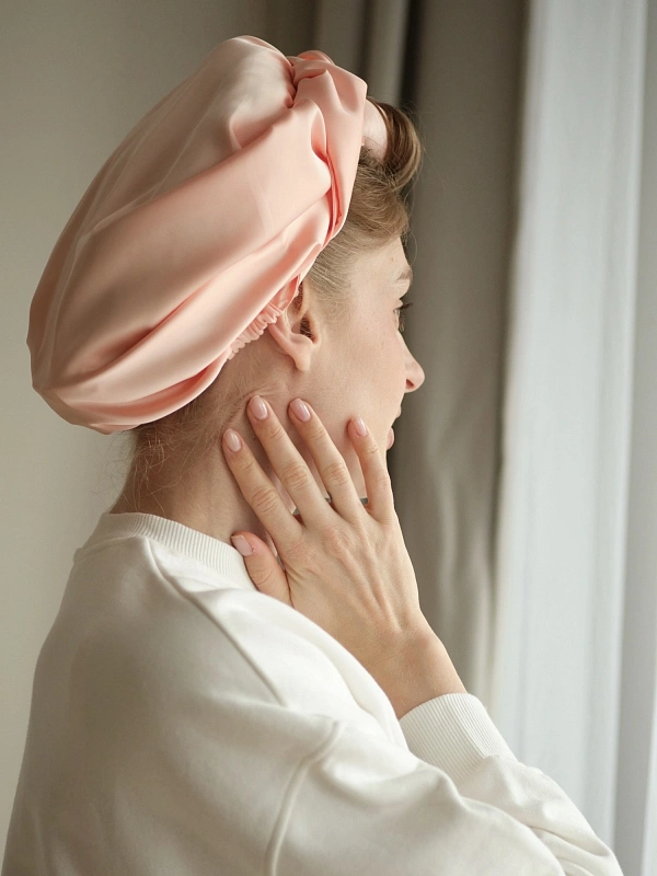 Аксессуар для фиксации бигуди jillas, персиковый