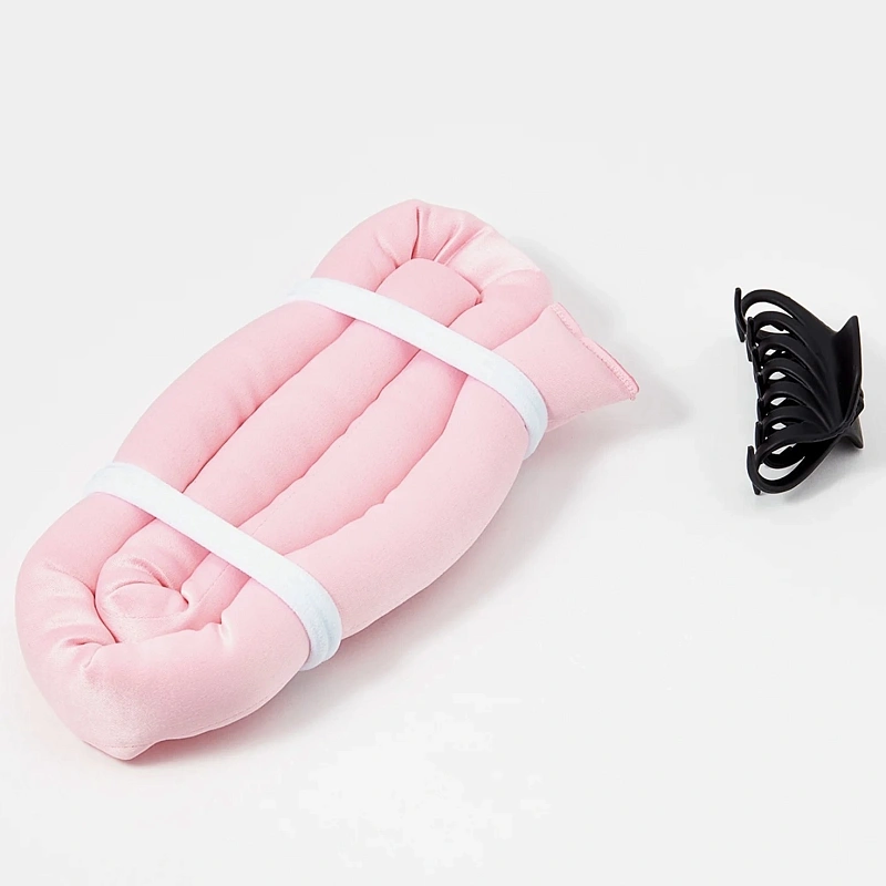 Мягкие бигуди из лебяжего пуха "Комплект jillas classic lite розовый" по цене 690 ₽, размеры 200х150х40, для волос От лопаток до пояса