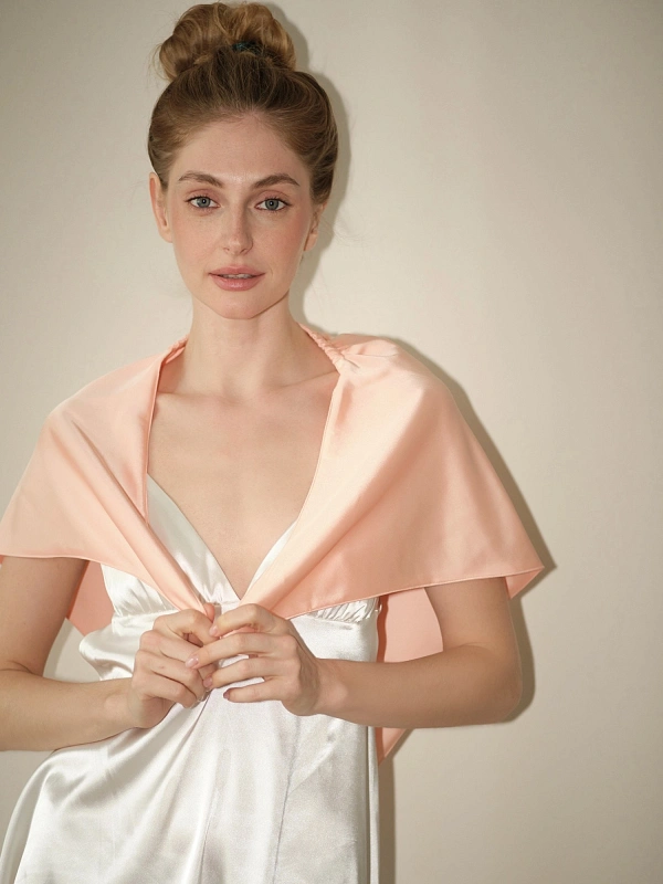 Аксессуар для фиксации бигуди jillas, персиковый