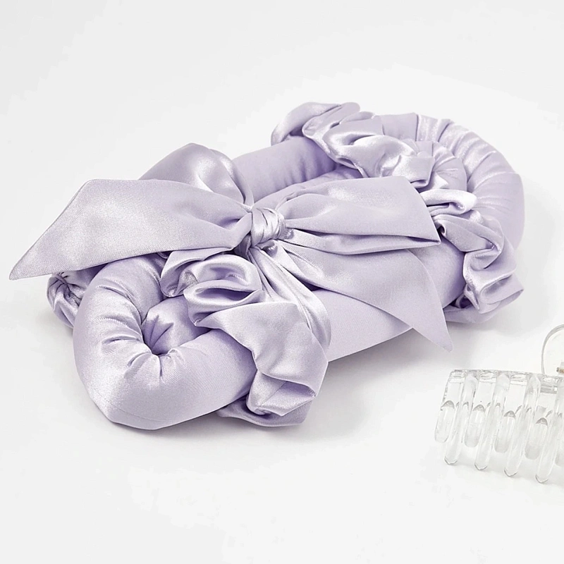 Мягкие бигуди из лебяжего пуха "Комплект jillas classic elegant лавандовый" по цене 1&nbsp;590 ₽, размеры 255х105х50, для волос От лопаток до пояса