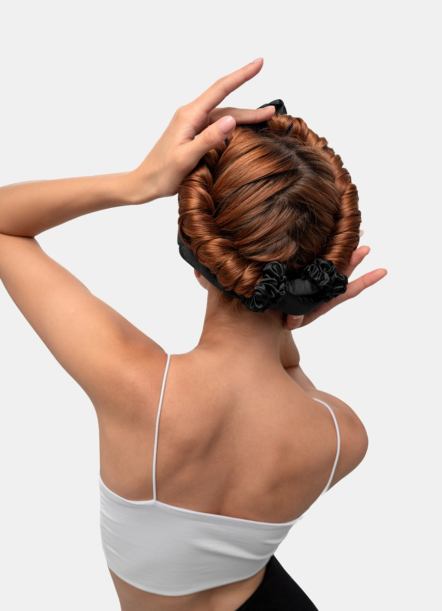 Мягкие бигуди "Комплект jillas mini elegant черный" по цене 1&nbsp;590 ₽ для волос От плеч до пояса