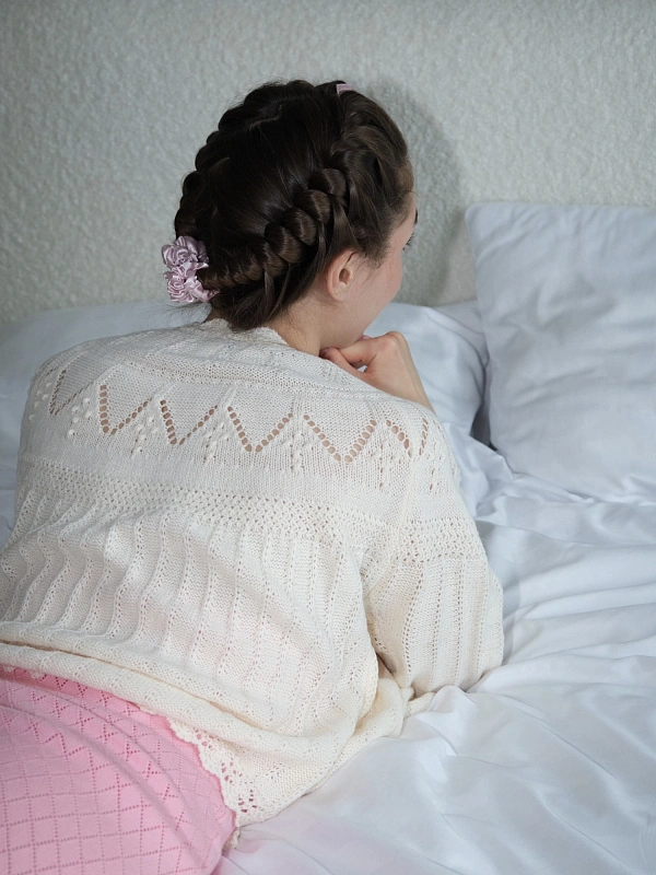 Мягкие бигуди из лебяжего пуха "Комплект jillas slim compact 2.0, светло-розовый" по цене 1&nbsp;890 ₽, размеры 205х85х25, для волос От каре до пояса