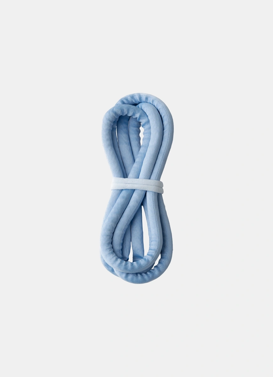 Мягкие бигуди "Комплект jillas slim lite голубой" по цене 690 ₽ для волос От каре до пояса