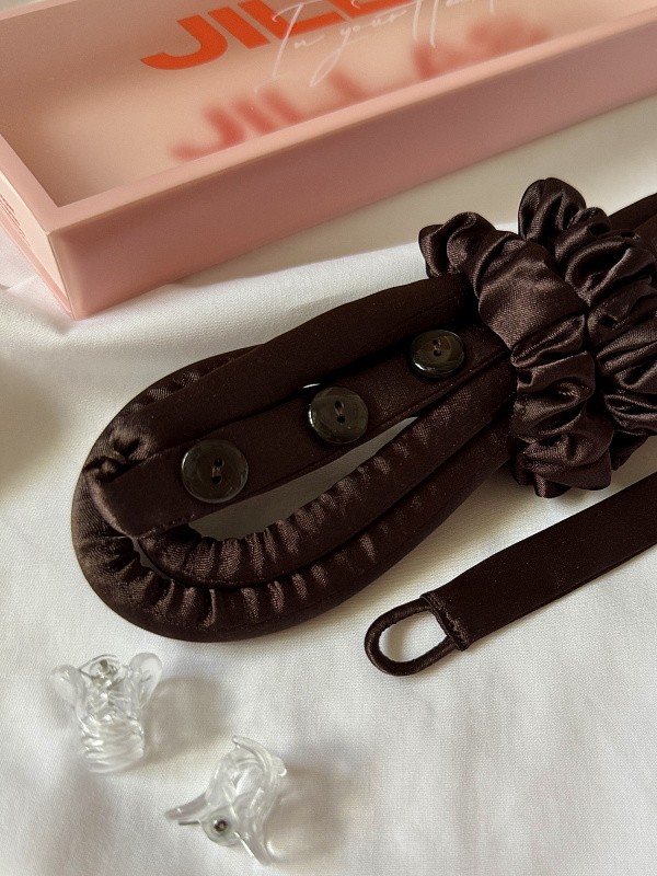 Комплект jillas slim elegant с пуговицами, коричневый