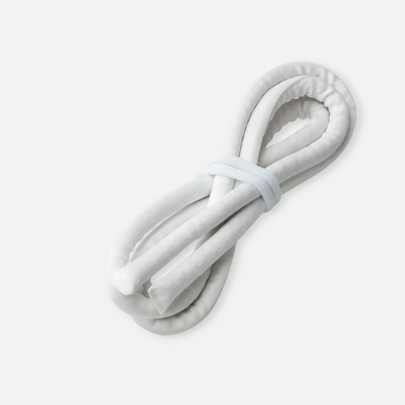 Мягкие бигуди из лебяжего пуха "Комплект jillas slim lite молочный" по цене 690 ₽, размеры 200х150х25, для волос От каре до пояса