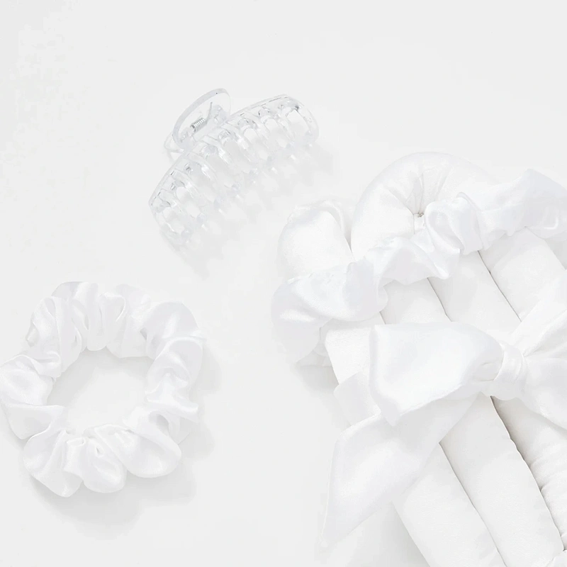 Мягкие бигуди из лебяжего пуха "Комплект jillas classic elegant белый" по цене 1&nbsp;590 ₽, размеры 255х105х50, для волос От лопаток до пояса