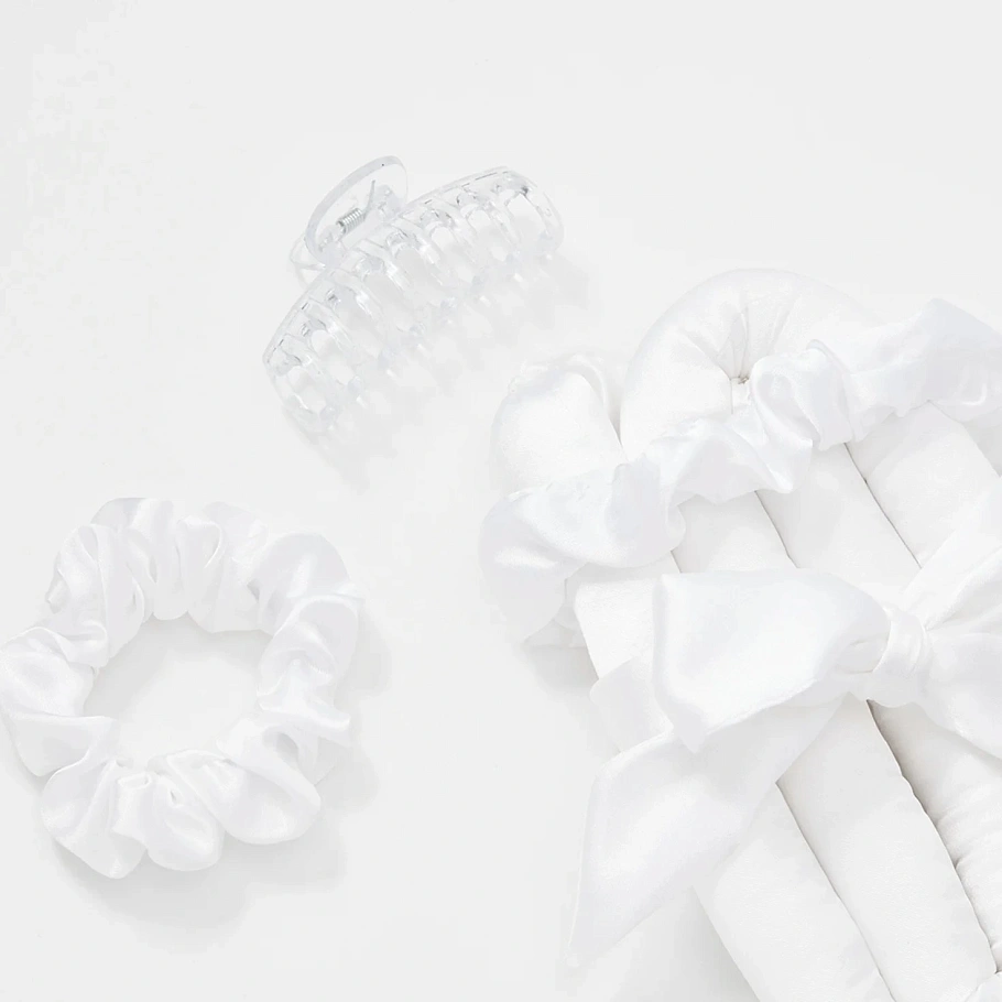 Мягкие бигуди "Комплект jillas classic elegant белый" по цене 1&nbsp;590 ₽ для волос От лопаток до пояса