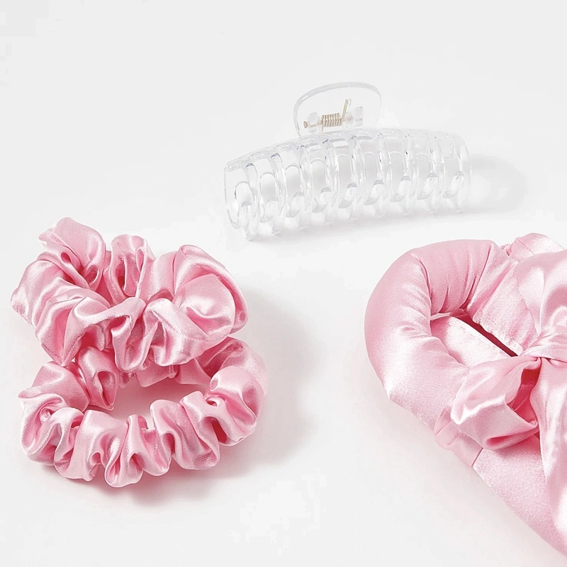 Мягкие бигуди из лебяжего пуха "Комплект jillas classic elegant розовый" по цене 1&nbsp;590 ₽, размеры 255х105х50, для волос От лопаток до пояса