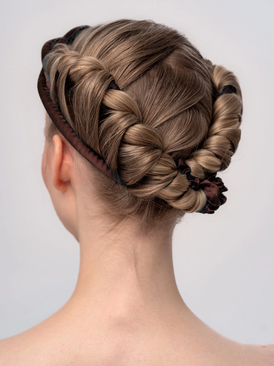 Мягкие бигуди "Комплект jillas slim коричневый" по цене 1&nbsp;390 ₽ для волос От каре до пояса