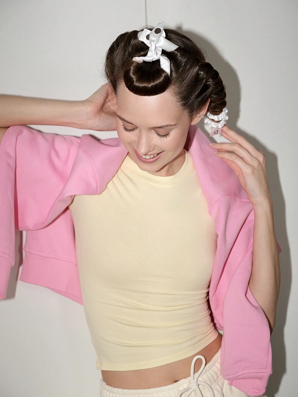 Мягкие бигуди из лебяжего пуха "Комплект jillas mini compact 2.0, белый" по цене 2&nbsp;290 ₽, размеры 235х85х40, для волос От плеч до пояса