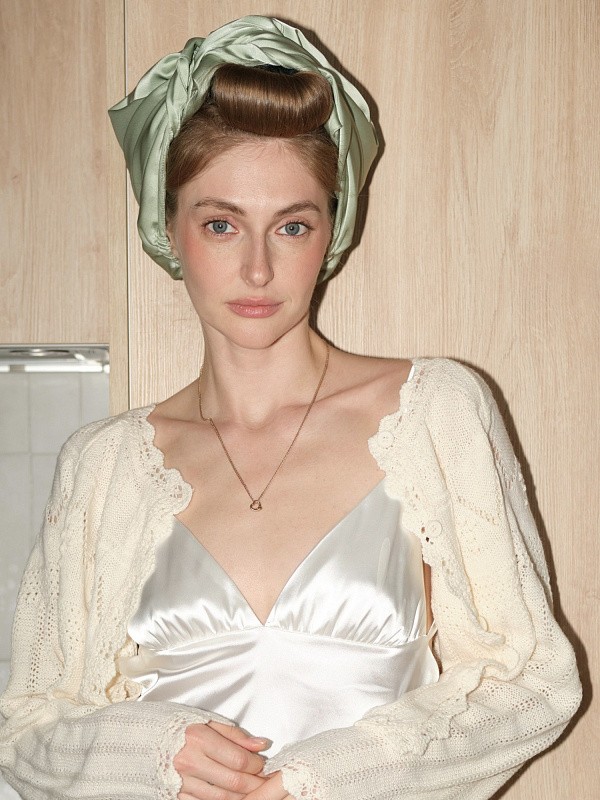 Аксессуар для фиксации бигуди jillas, фисташковый