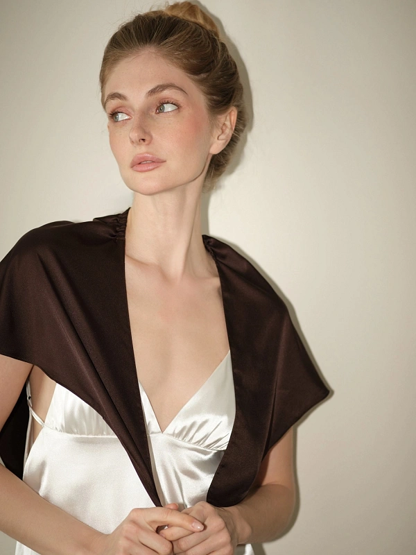 Аксессуар для фиксации бигуди jillas, коричневый - аксессуар для локонов по цене 1&nbsp;190 ₽, материал Синтетическая ткань