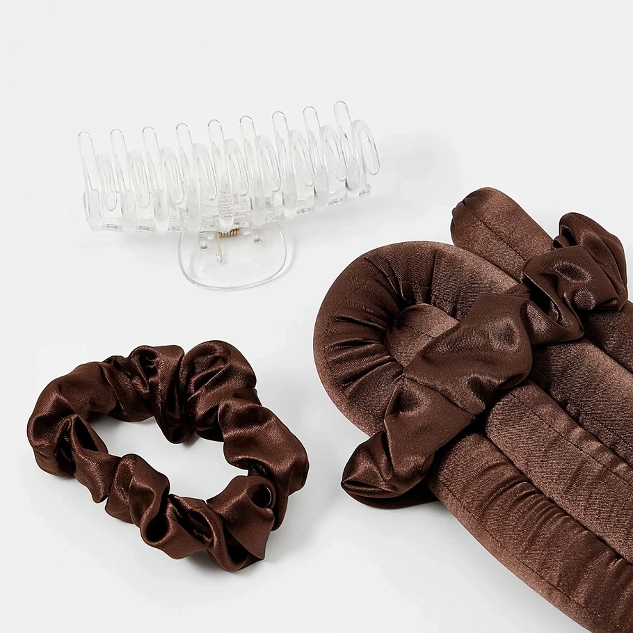 Мягкие бигуди "Комплект jillas classic коричневый" по цене 1&nbsp;390 ₽ для волос От лопаток до пояса