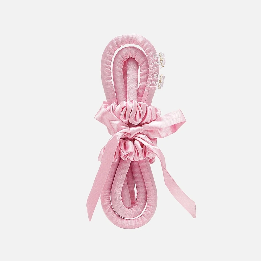 Мягкие бигуди "Комплект jillas slim elegant розовый" по цене ₽1,390 для волос От каре до пояса