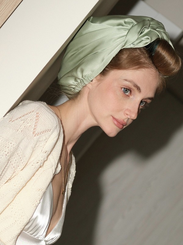 Аксессуар для фиксации бигуди jillas, фисташковый