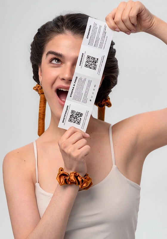 Мягкие бигуди из лебяжего пуха "Комплект jillas mini оранжевый" по цене 1&nbsp;390 ₽, размеры , для волос От плеч до пояса