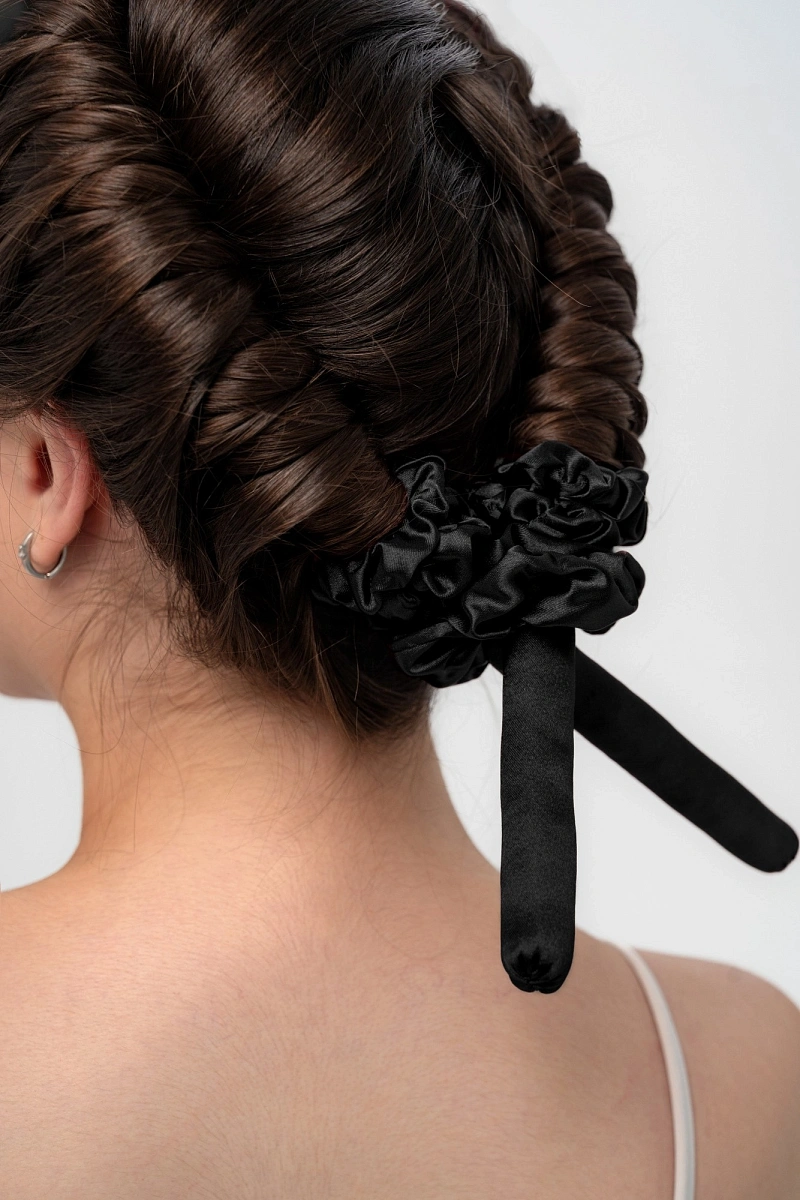 Мягкие бигуди "Комплект jillas mini черный" по цене 1&nbsp;390 ₽ для волос От плеч до пояса