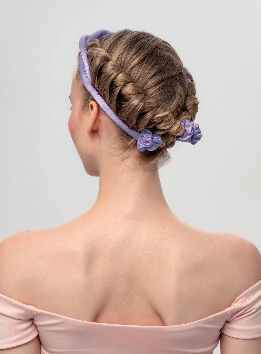 Мягкие бигуди "Комплект jillas slim лавандовый" по цене 1 390 ₽ для волос От каре до пояса