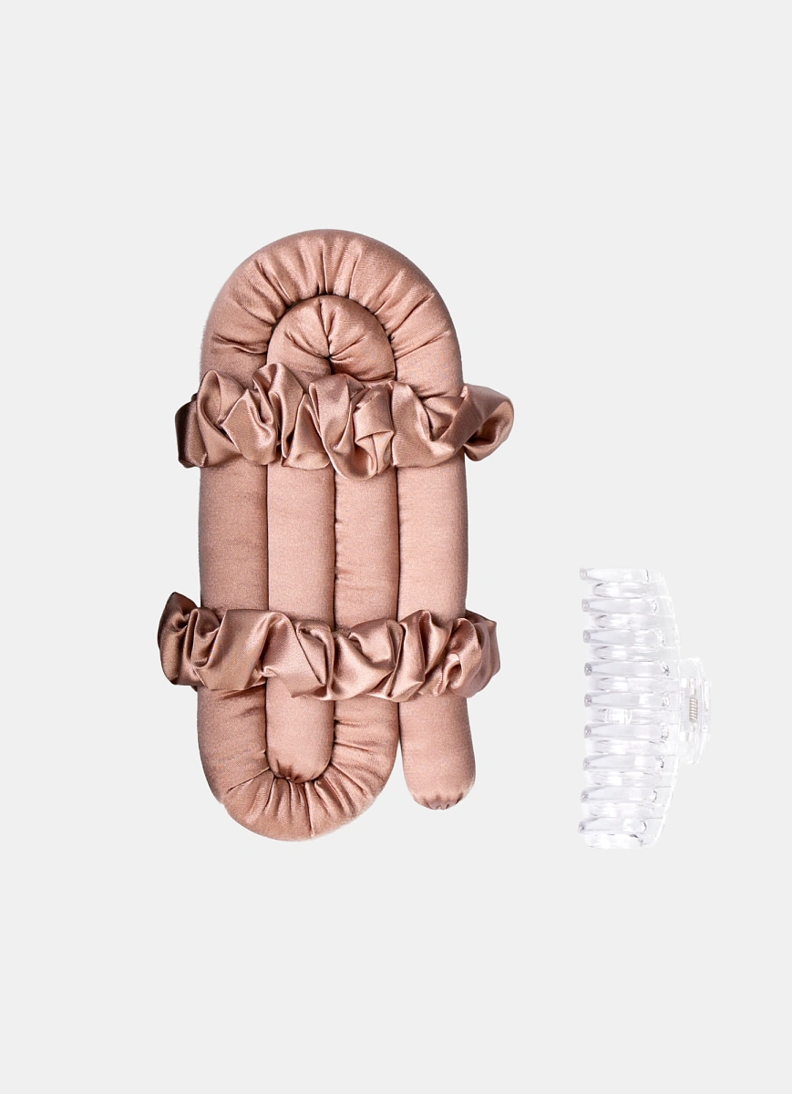 Мягкие бигуди "Комплект jillas classic золотистый" по цене 1 390 ₽ для волос От лопаток до пояса