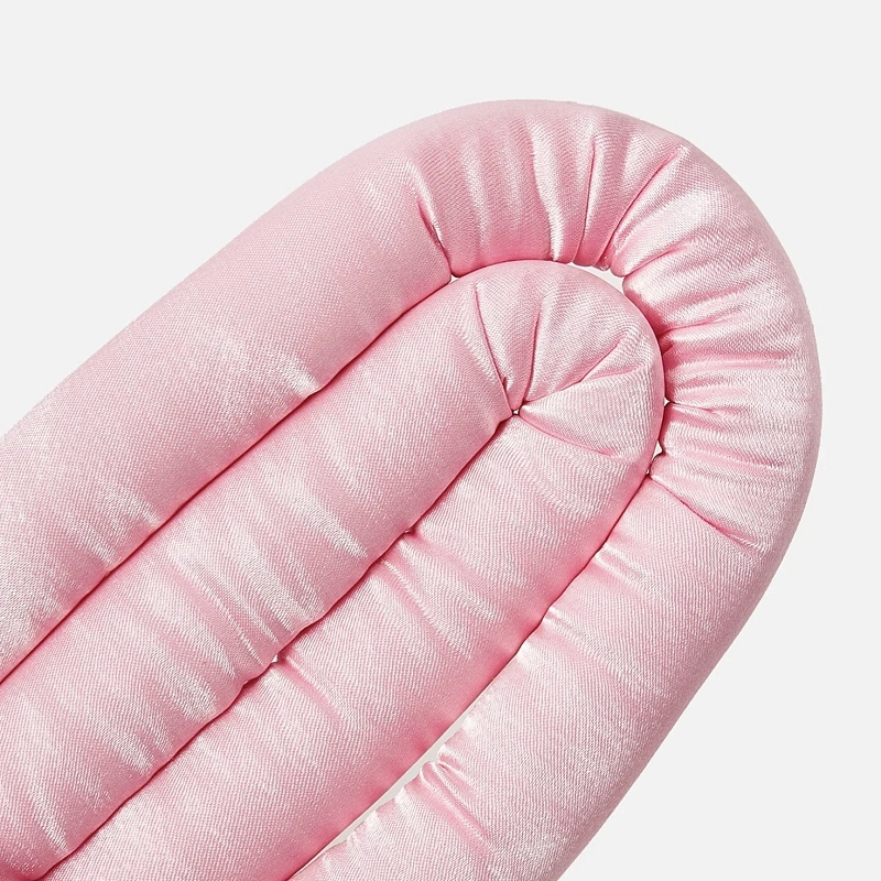 Мягкие бигуди из лебяжего пуха "Комплект jillas classic розовый" по цене 1&nbsp;390 ₽, размеры 255х105х50, для волос От лопаток до пояса