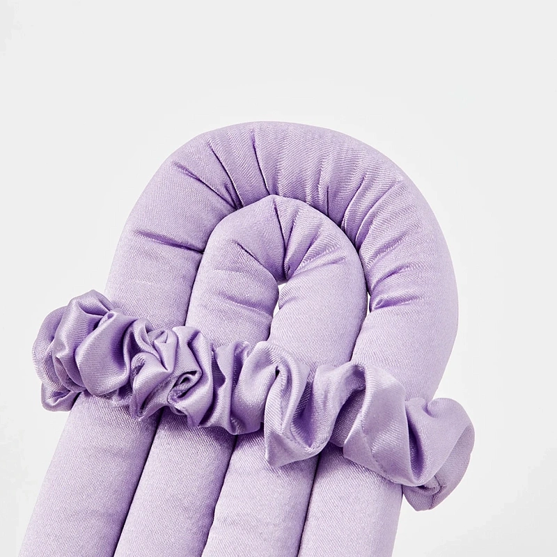 Мягкие бигуди из лебяжего пуха "Комплект jillas mini лавандовый" по цене ₽1,390, размеры 235х85х40, для волос От плеч до пояса