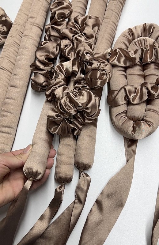 Комплект jillas classic elegant с мягким наполнителем, капучино