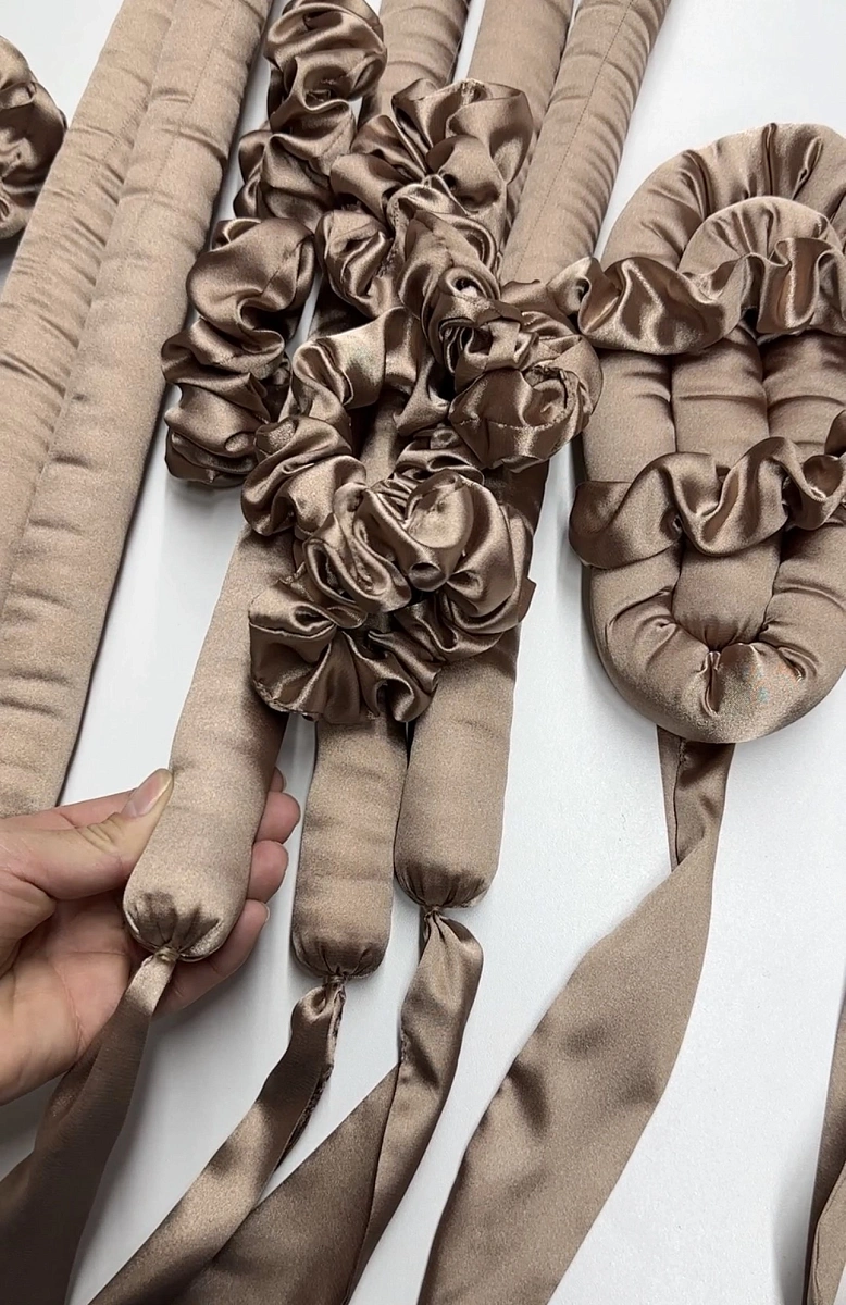 Мягкие бигуди "Комплект jillas classic elegant с мягким наполнителем, капучино" по цене 2 290 ₽