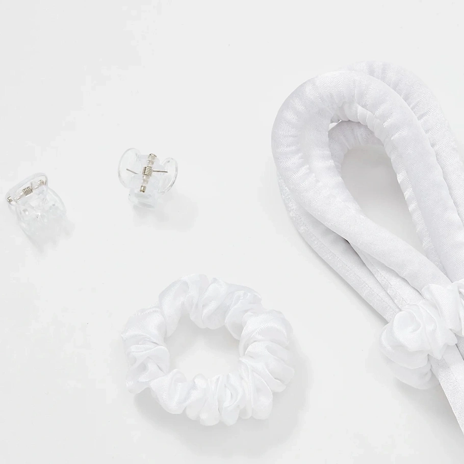 Мягкие бигуди "Комплект jillas slim белый" по цене 1 390 ₽ для волос От каре до пояса
