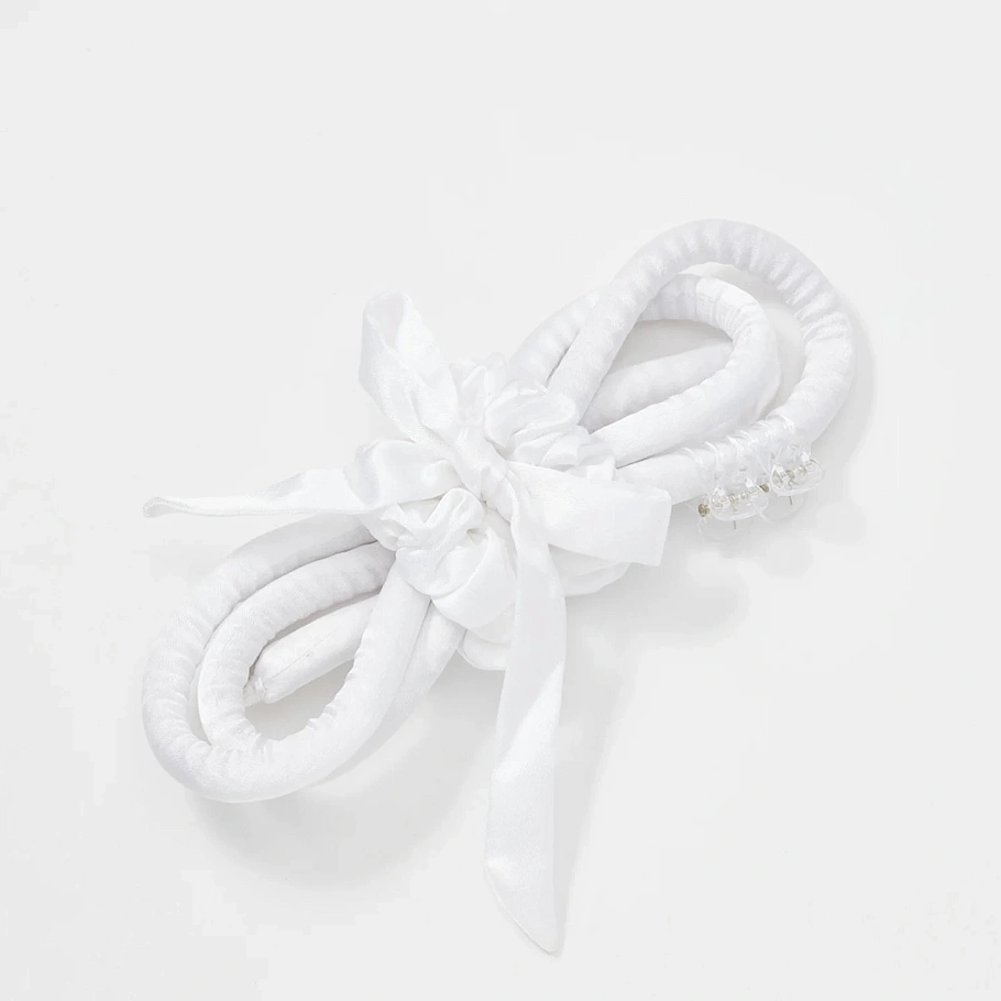 Мягкие бигуди "Комплект jillas slim elegant белый" по цене 1&nbsp;390 ₽ для волос От каре до пояса