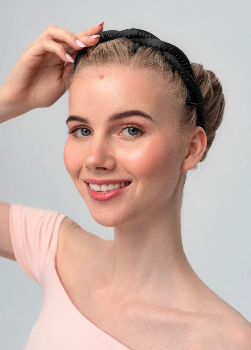 Мягкие бигуди "Комплект jillas slim черный" по цене 1&nbsp;390 ₽ для волос От каре до пояса