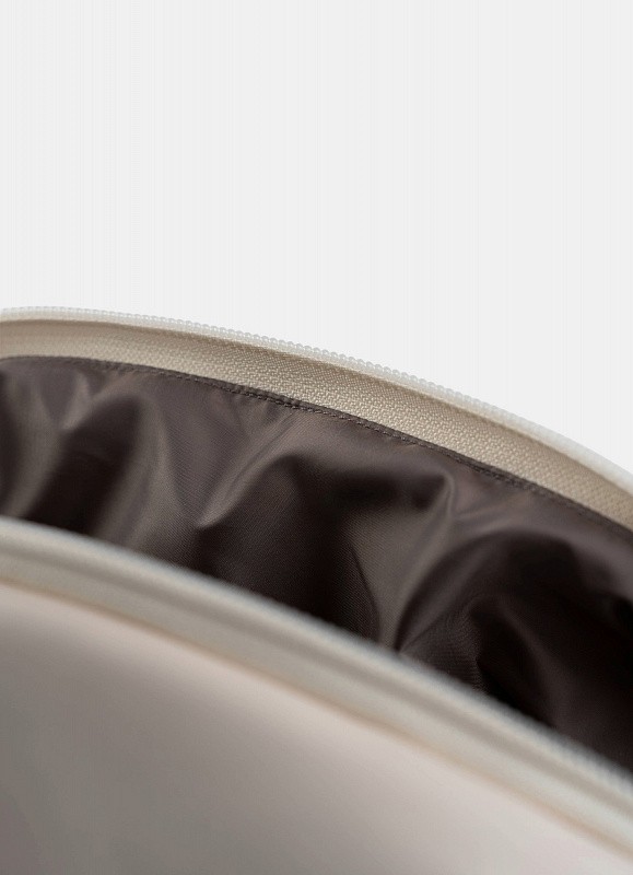 Косметичка jillas из искусственной кожи, L, бежевый